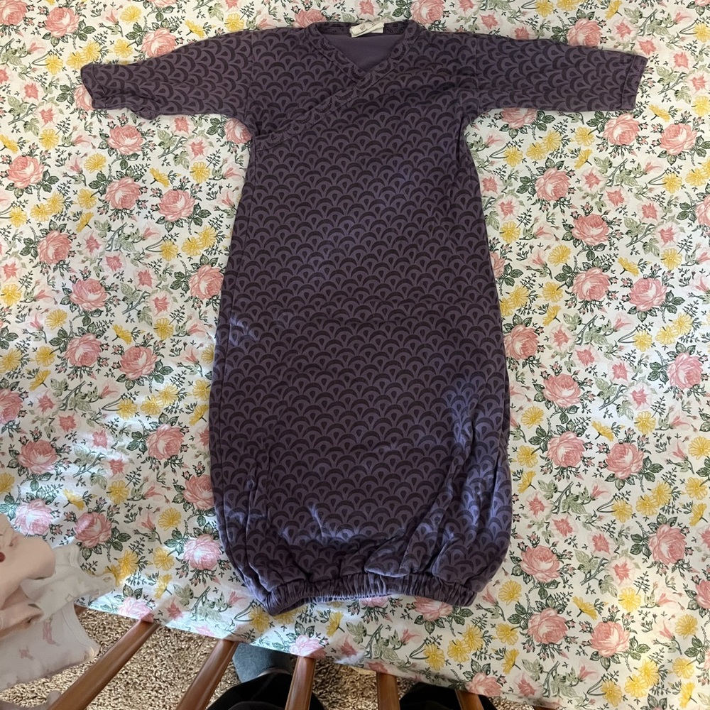 Kate Quinn purple sleep gown